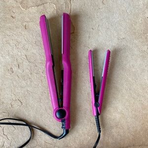 SET: Full Size & Travel Size Straighteners